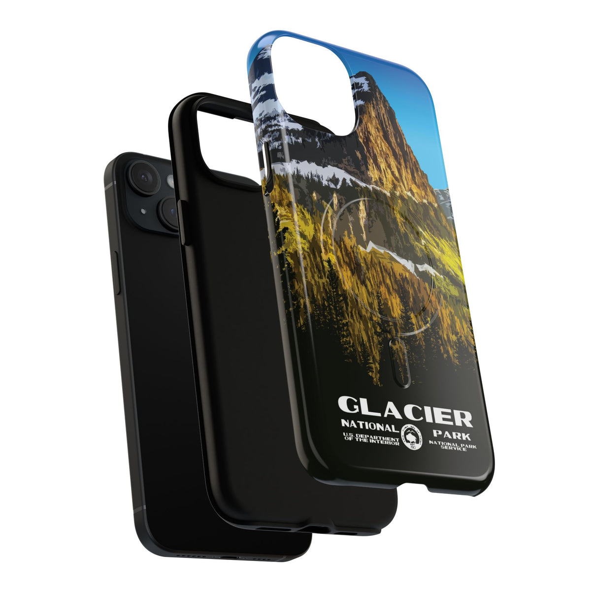 Glacier National Park iPhone Case with MagSafe - WPA Design