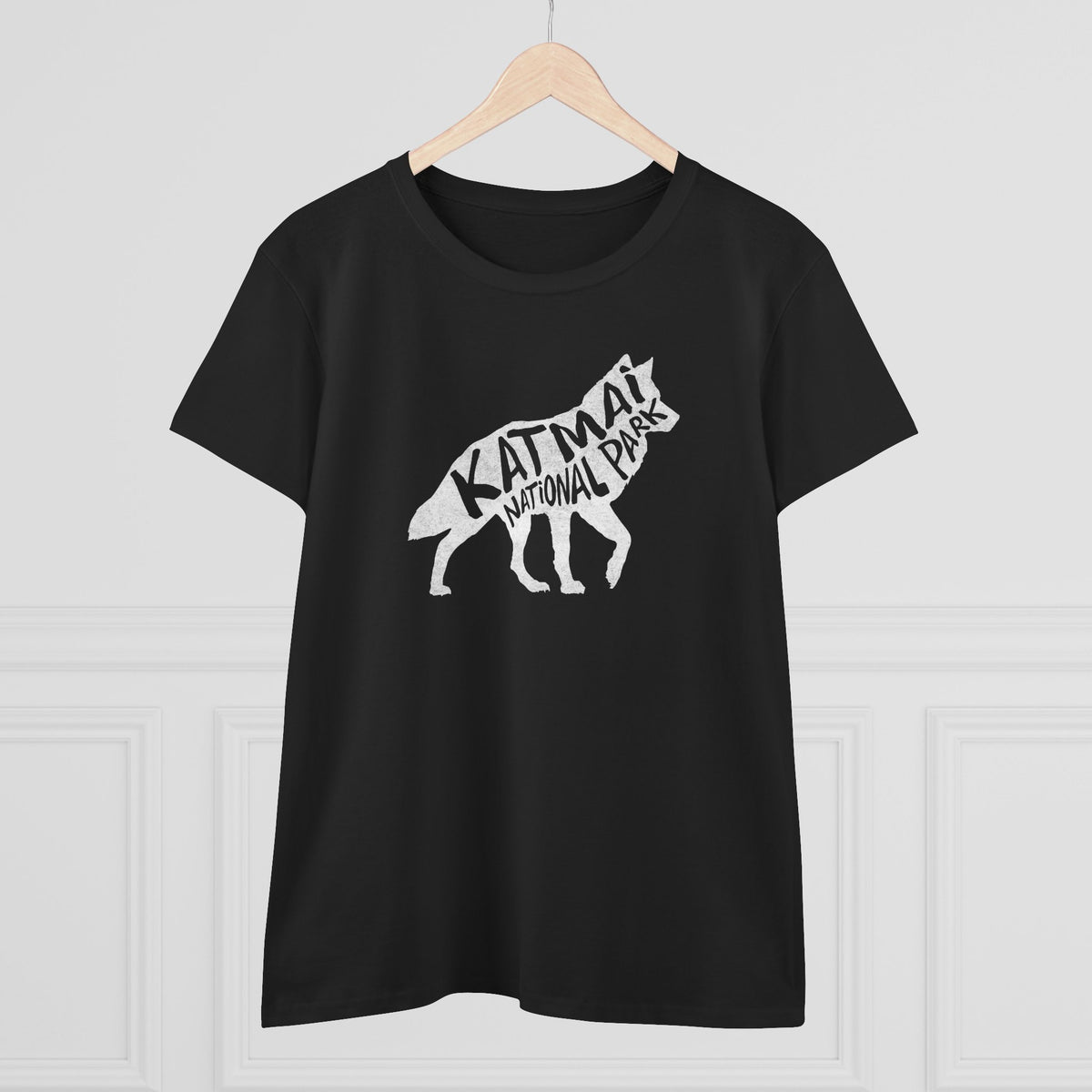 Katmai National Park Women's T-Shirt - Wolf
