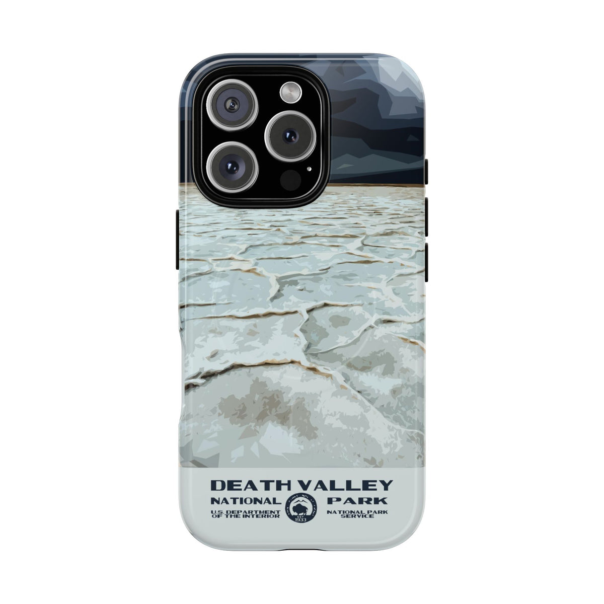 Death Valley National Park iPhone Case with MagSafe - Badwater Basin