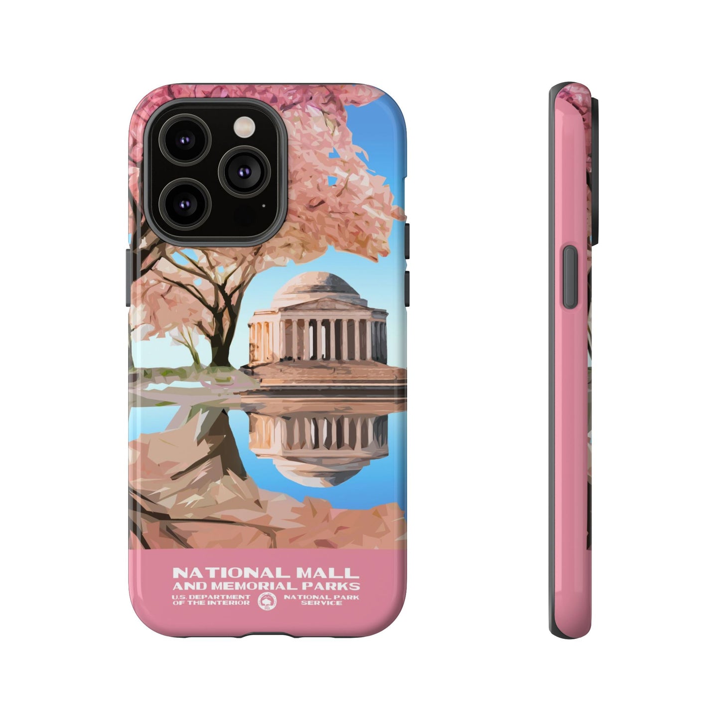 National Mall Washington DC WPA Phone Case