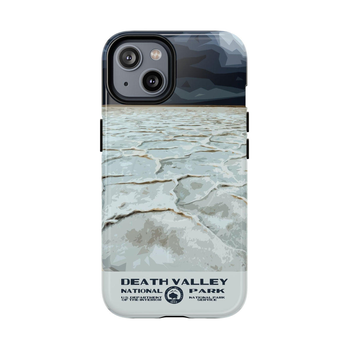 Death Valley National Park iPhone Case with MagSafe - Badwater Basin