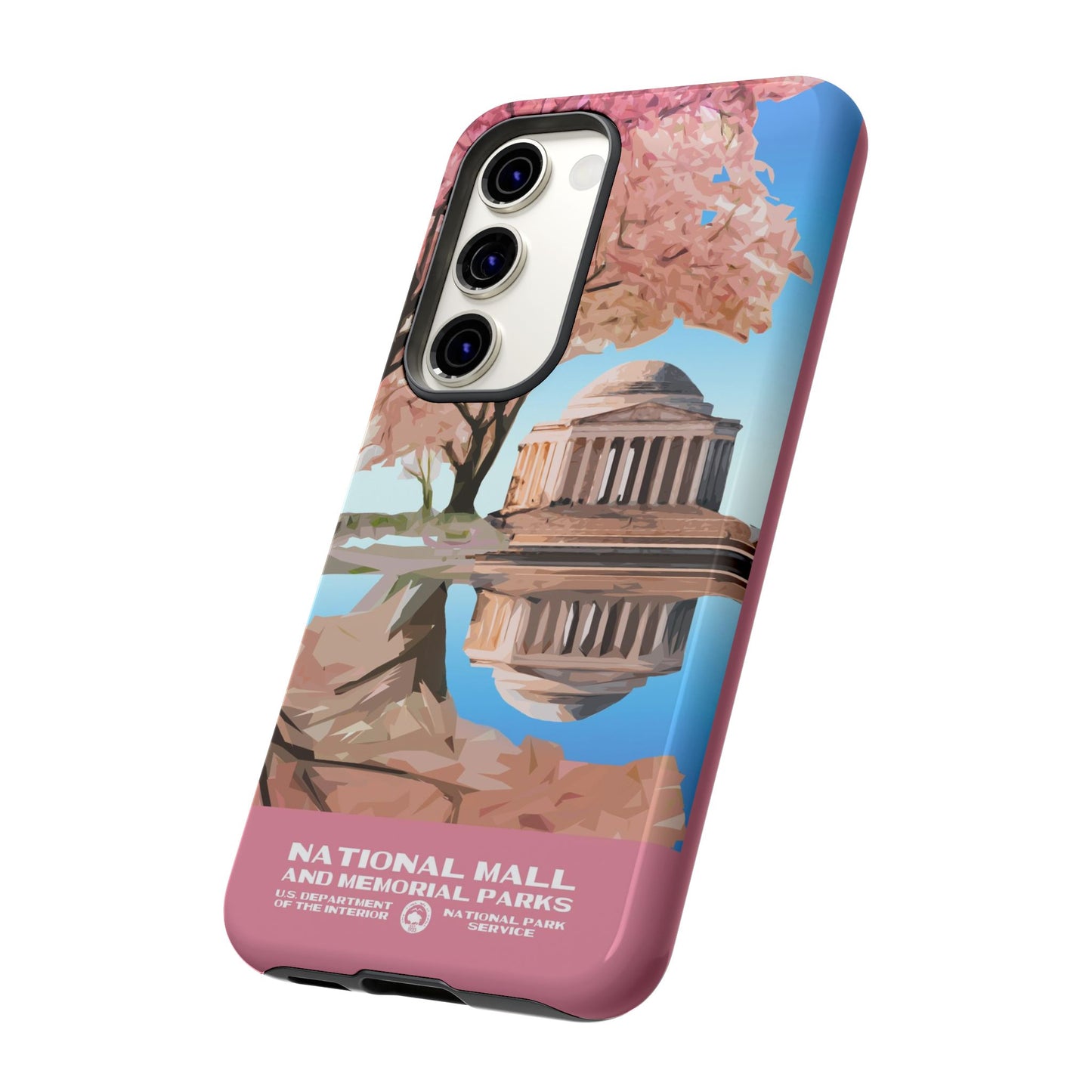 National Mall Washington DC WPA Phone Case
