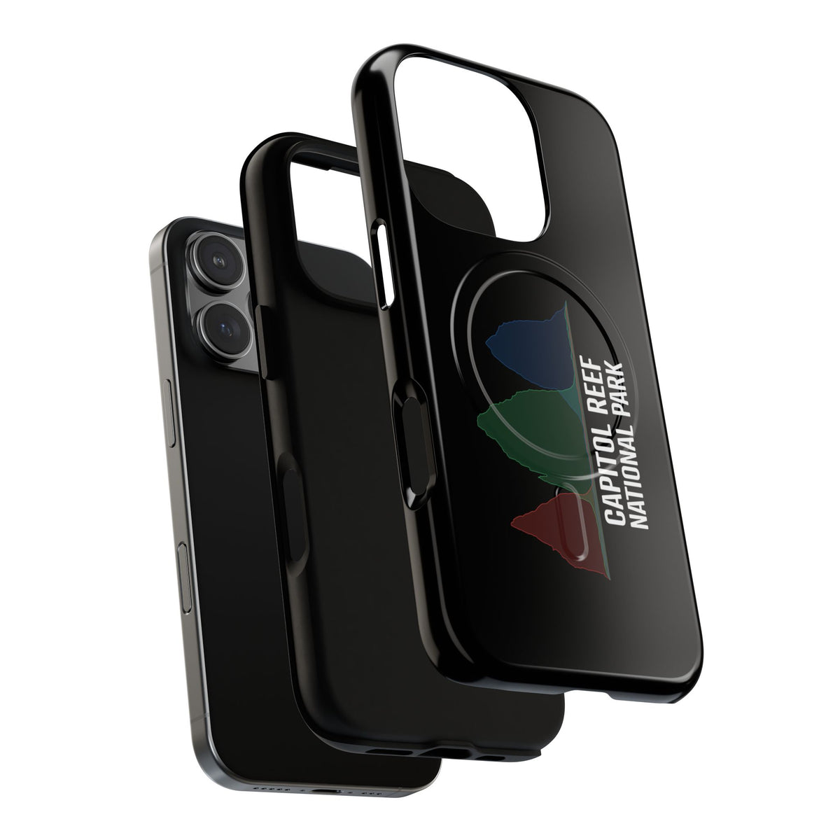 Capitol Reef National Park iPhone Case with MagSafe - Histogram Design