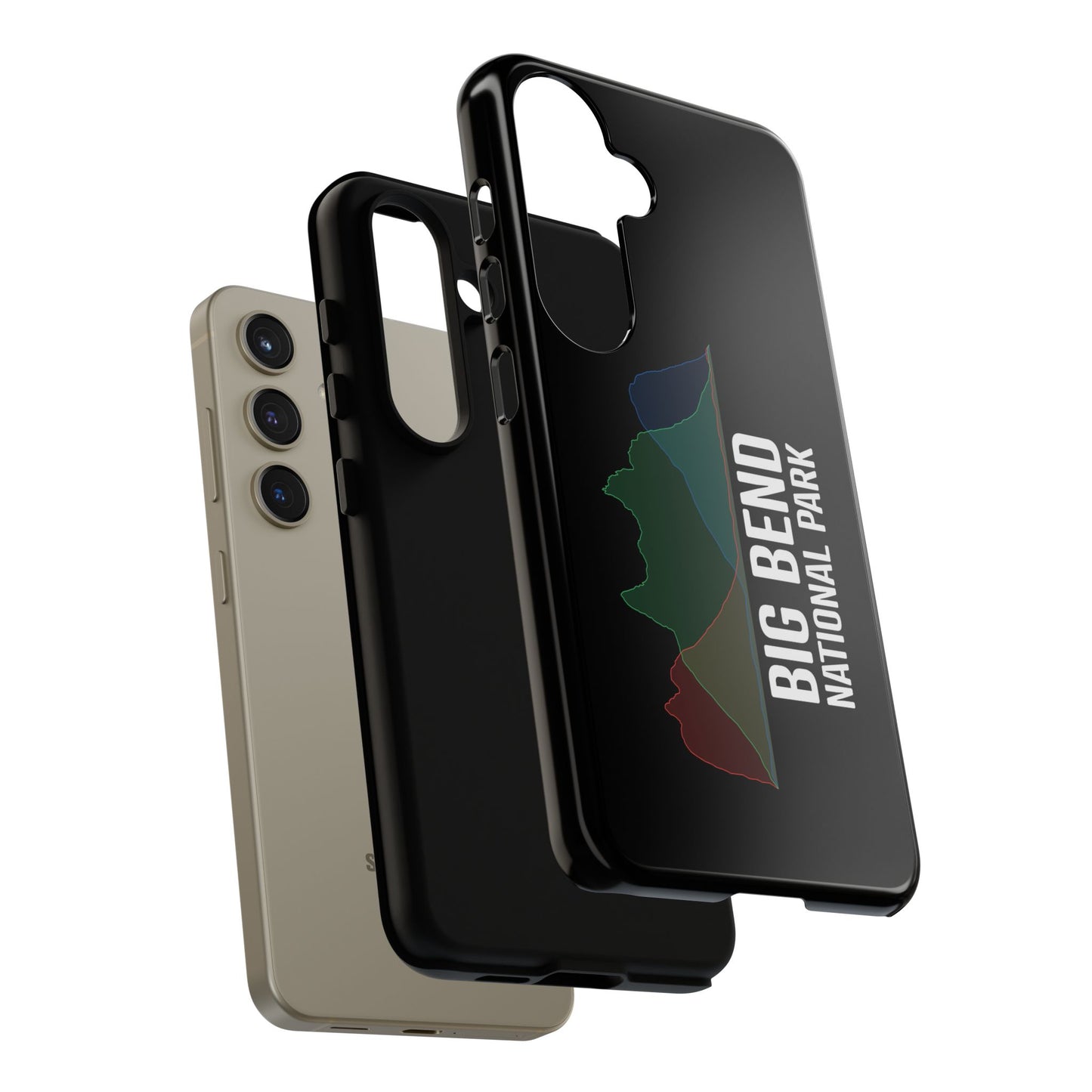 Big Bend National Park Phone Case - Histogram Design