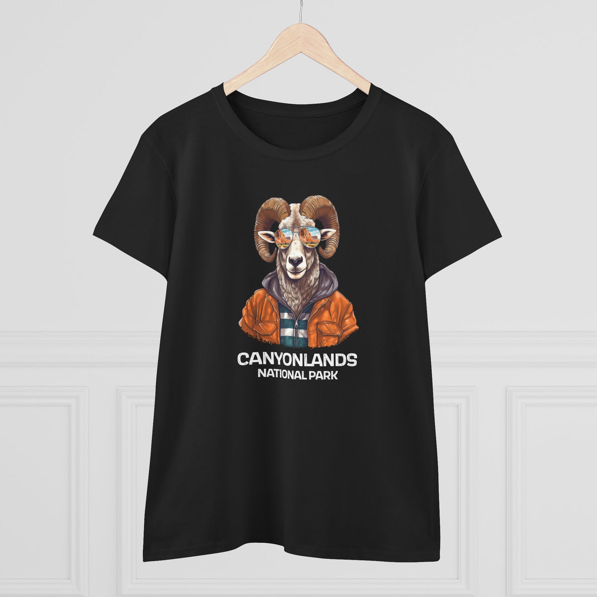Canyonlands National Park Women's T-Shirt - Cool Bighorn Sheep