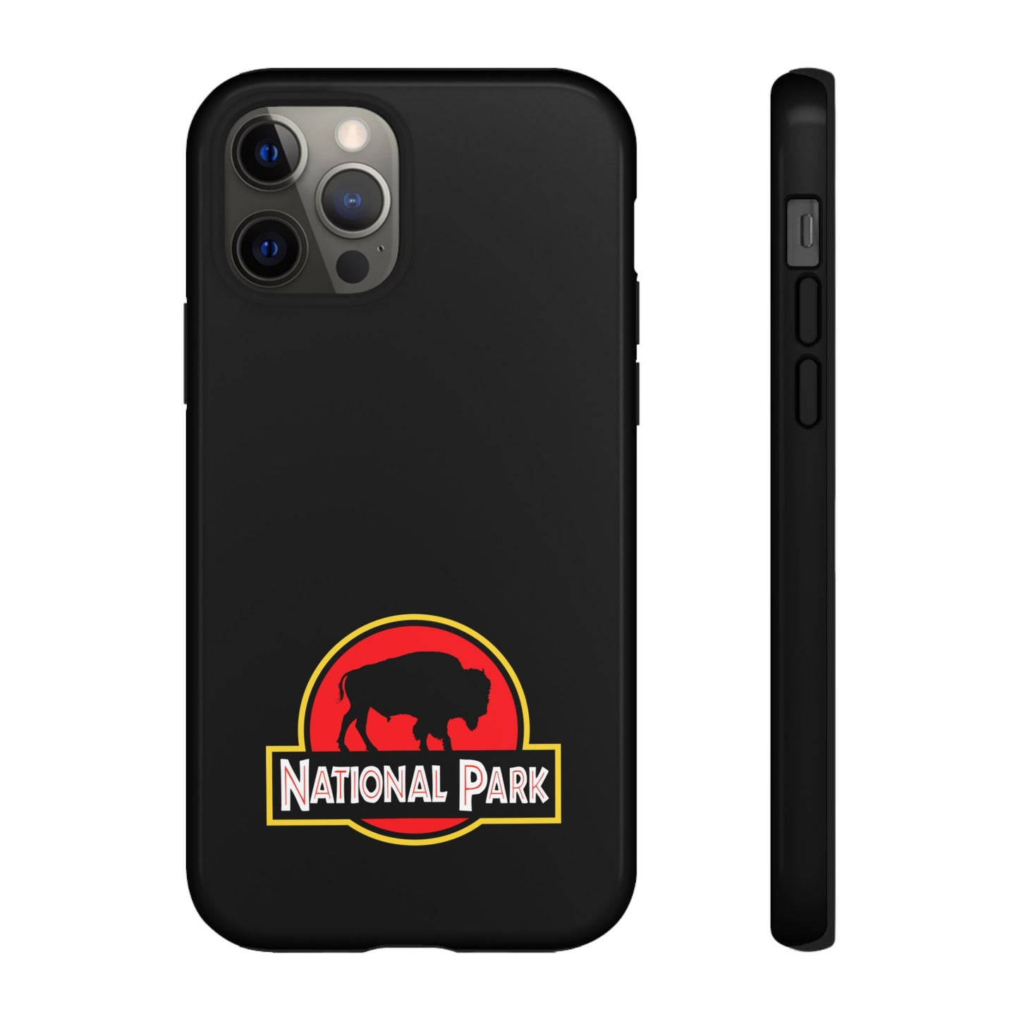 Bison National Park Phone Case - Parody Logo