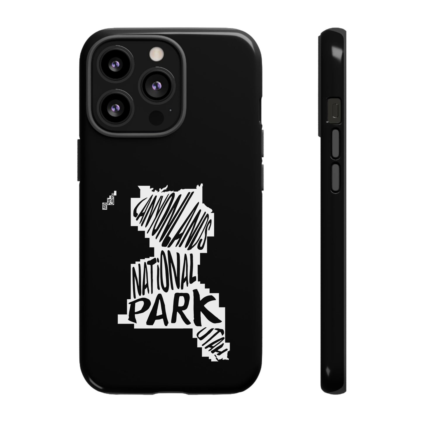 Canyonlands National Park Phone Case - Map Design