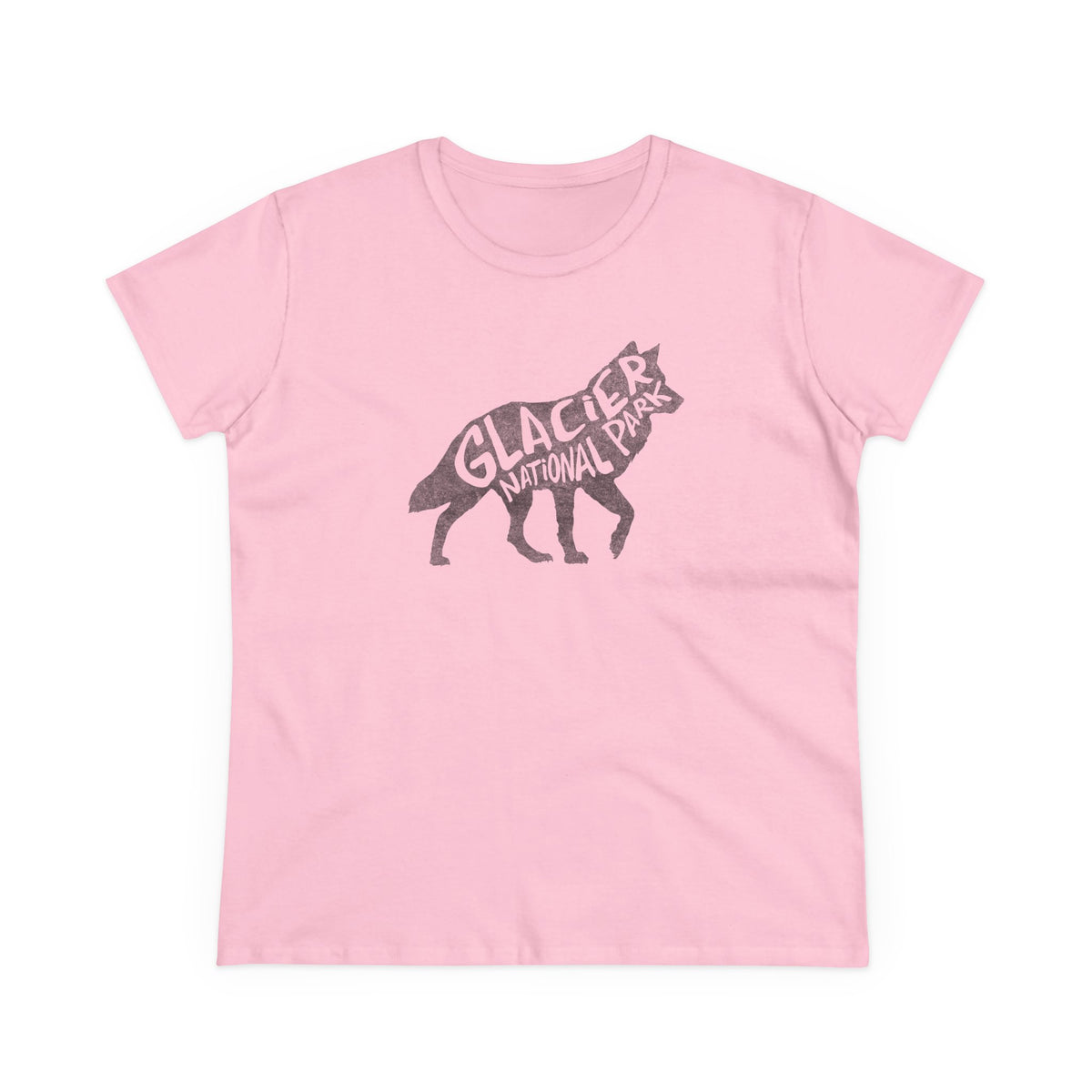 Glacier National Park Women's T-Shirt - Wolf