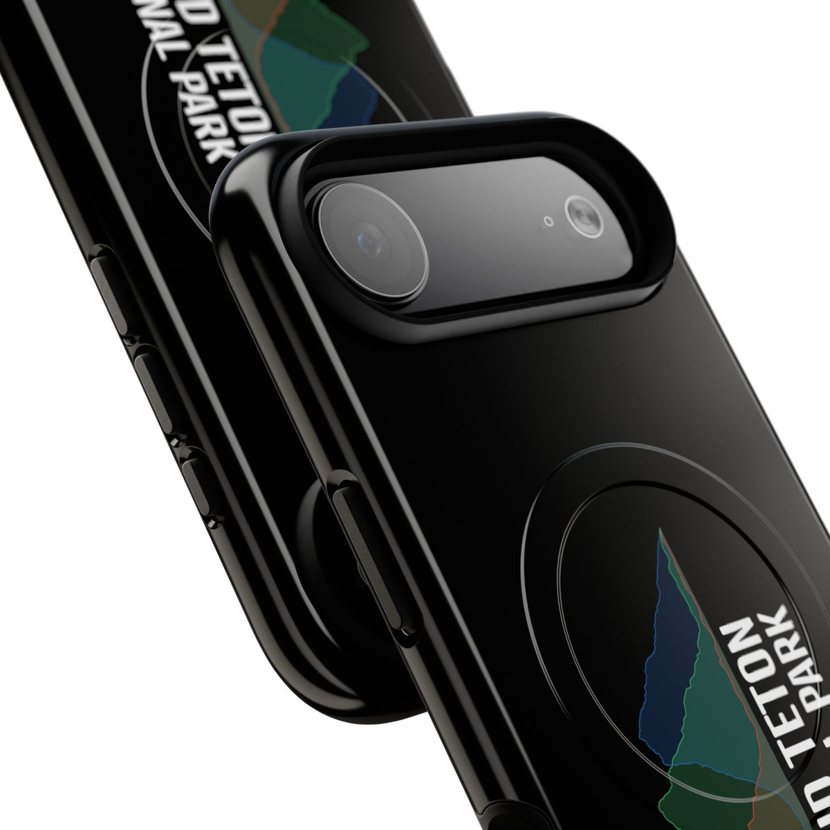 Grand Teton National Park iPhone Case with MagSafe - Histogram Design