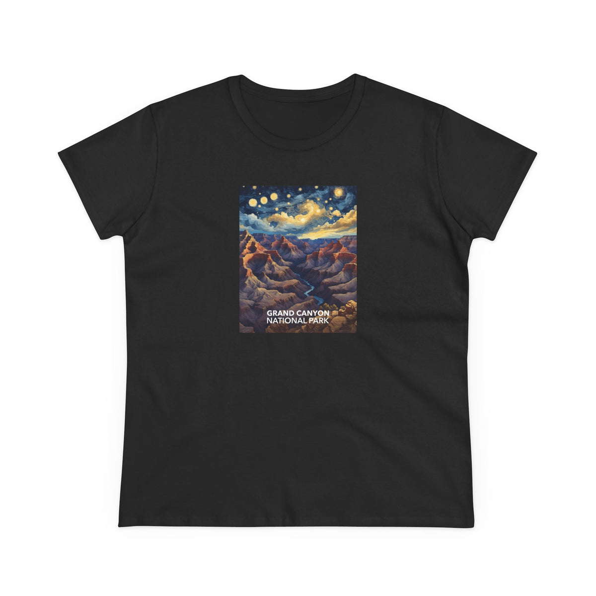 Grand Canyon National Park Women's T-Shirt - Starry Night