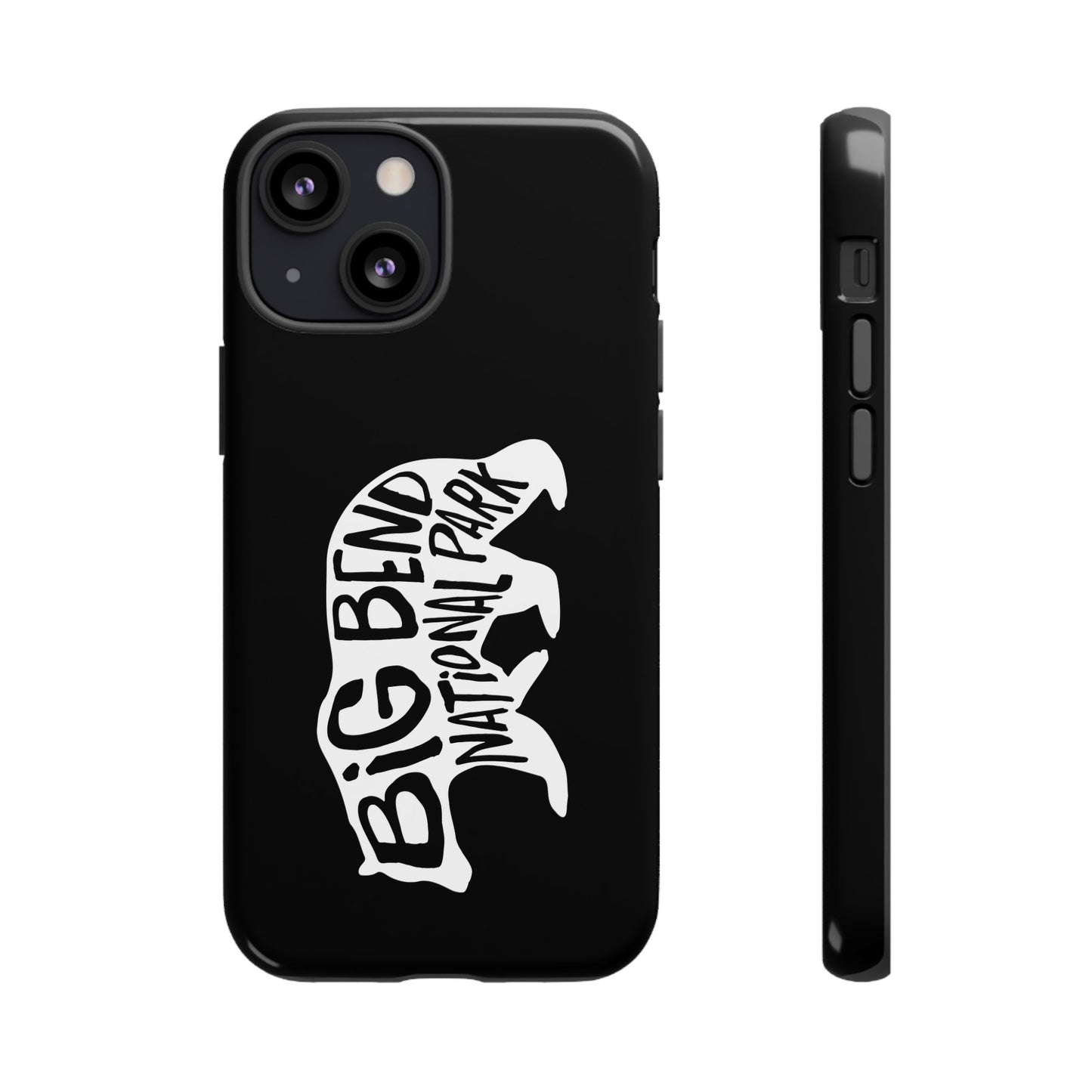 Big Bend National Park Phone Case - Black Bear Design