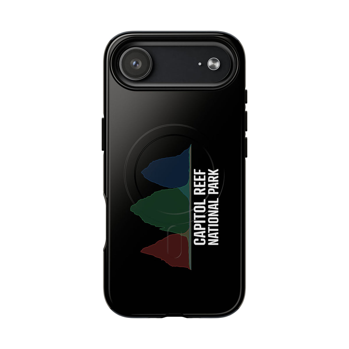 Capitol Reef National Park iPhone Case with MagSafe - Histogram Design