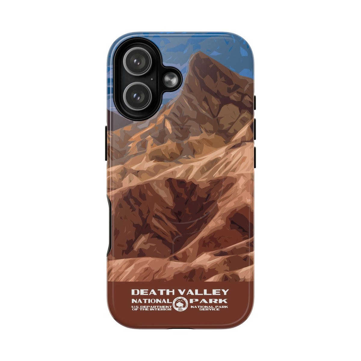 Death Valley National Park iPhone Case with MagSafe - Zabriskie Point