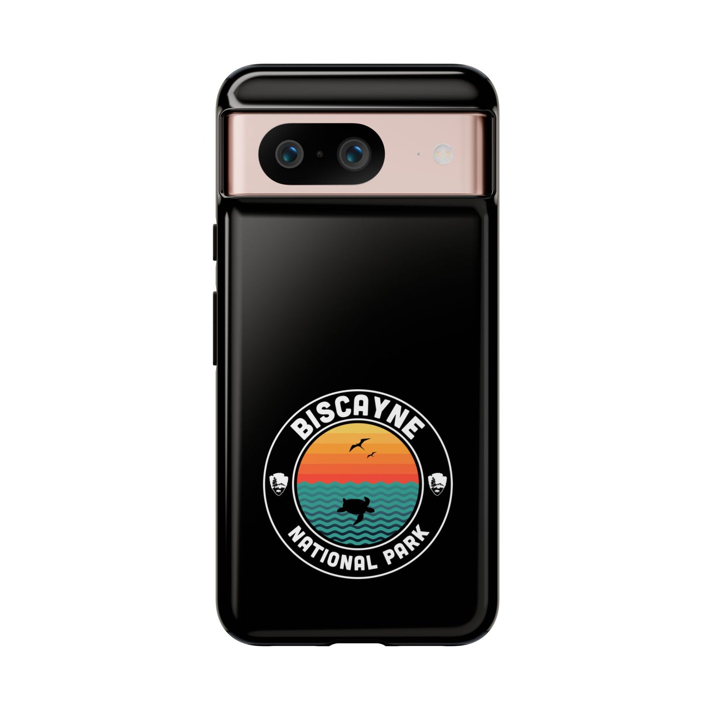 Biscayne National Park Phone Case - Round Emblem Design