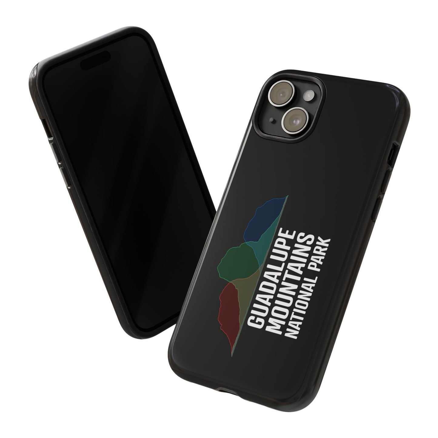 Guadalupe Mountains National Park Phone Case - Histogram Design