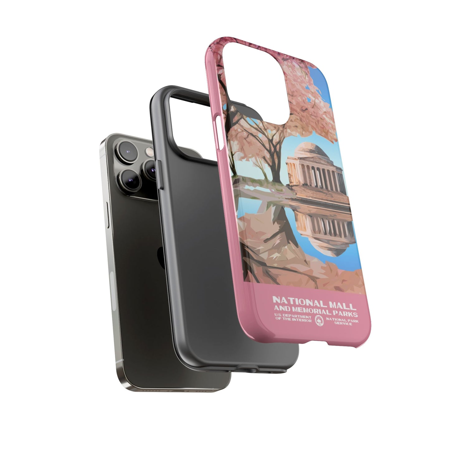 National Mall Washington DC WPA Phone Case