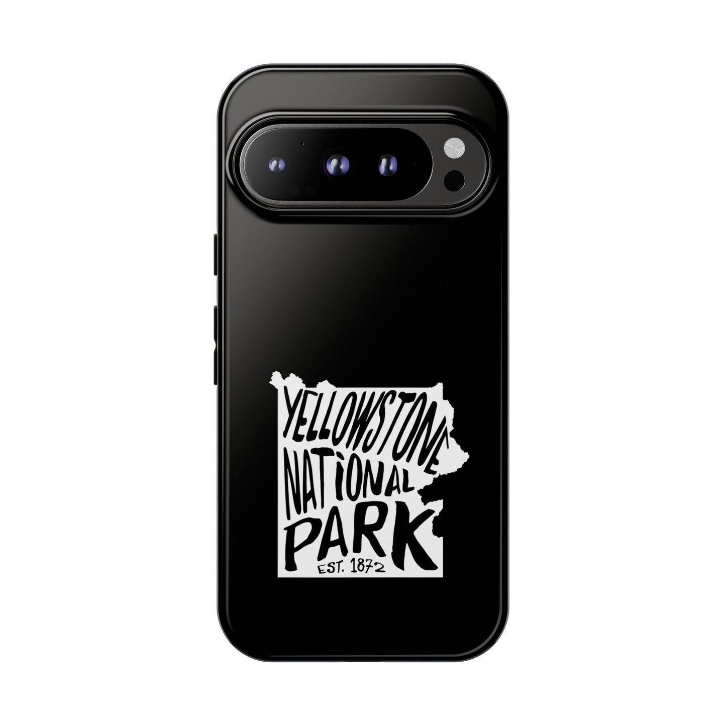 Yellowstone National Park Phone Case - Map Design