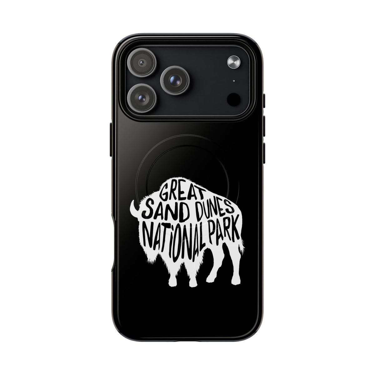 Great Sand Dunes National Park iPhone Case with MagSafe - Bison Design