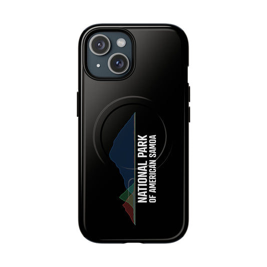 National Park of American Samoa iPhone Case with MagSafe - Histogram Design