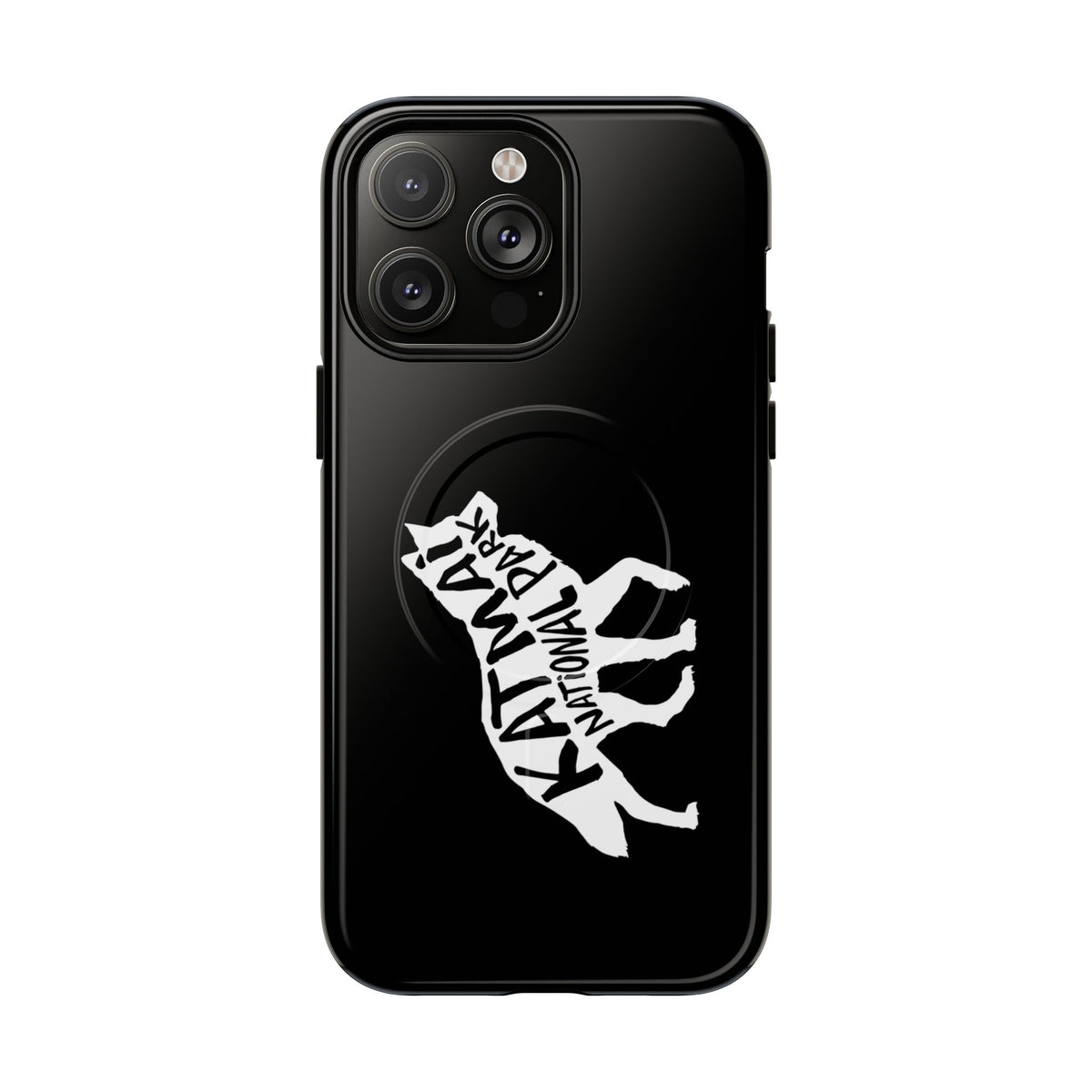 Katmai National Park iPhone Case with MagSafe - Wolf Design