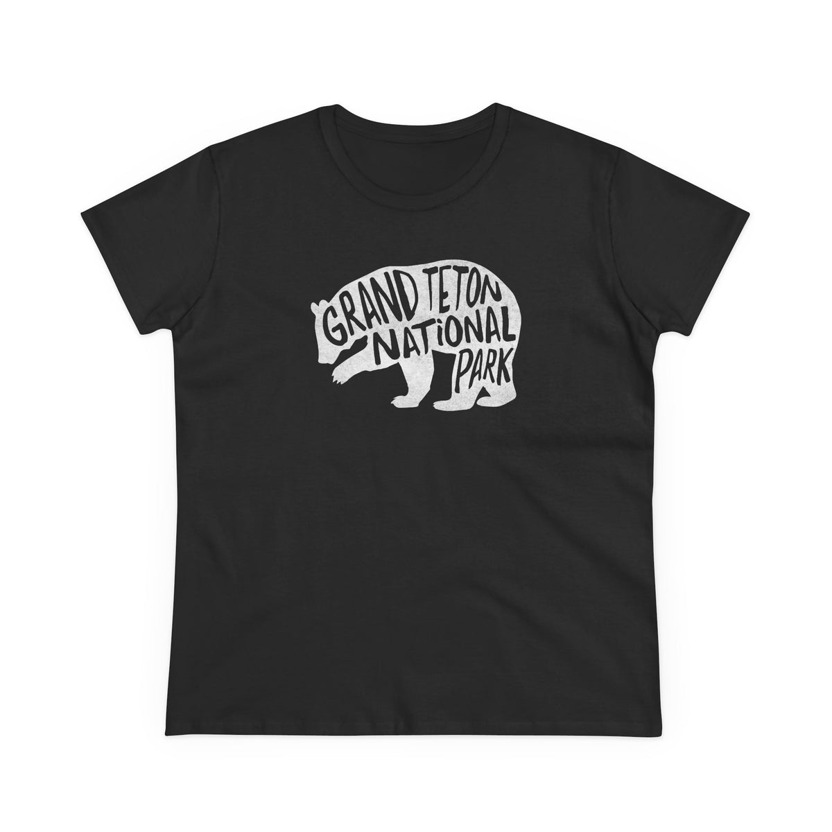 Grand Teton National Park Women's T-Shirt - Grizzly Bear