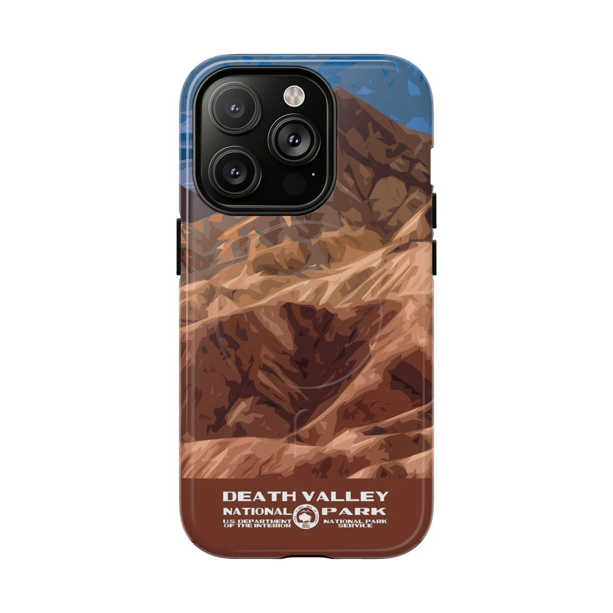Death Valley National Park iPhone Case with MagSafe - Zabriskie Point