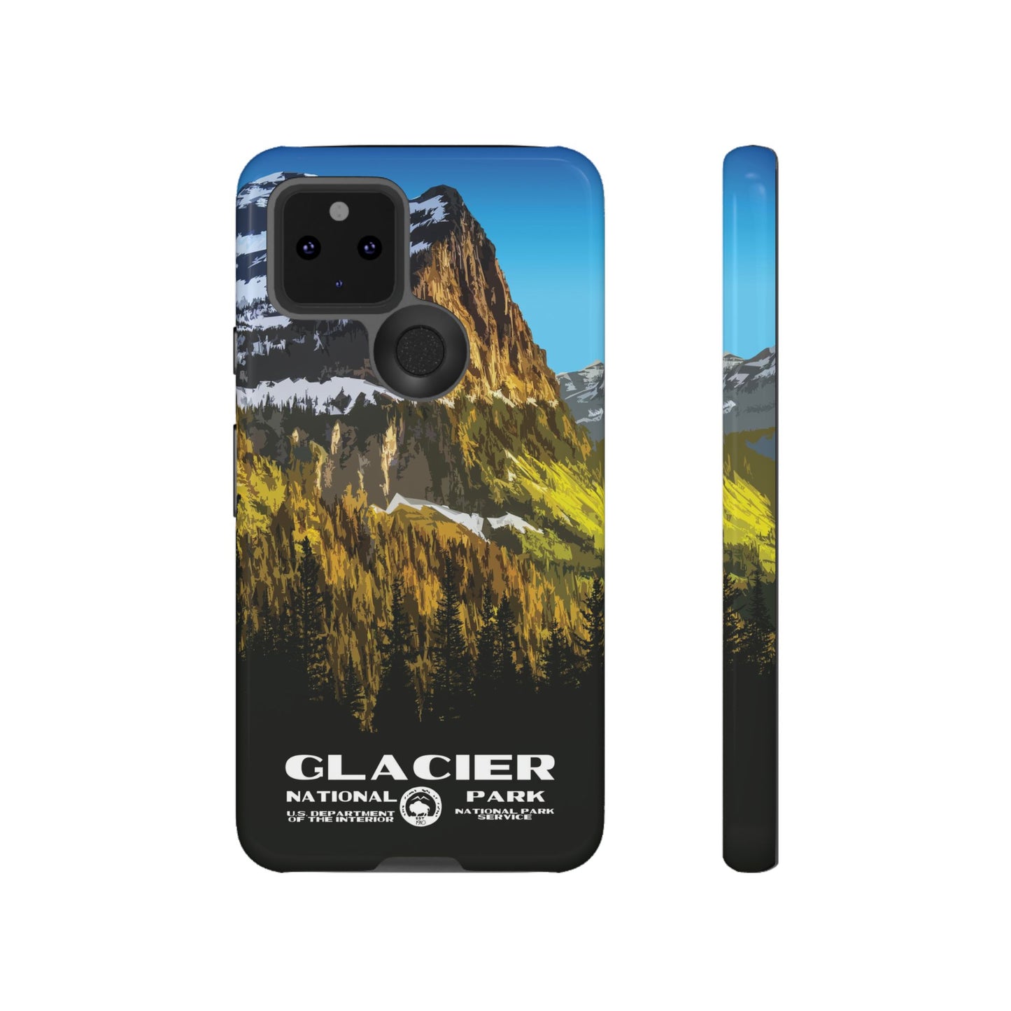 Glacier National Park Phone Case - WPA Style
