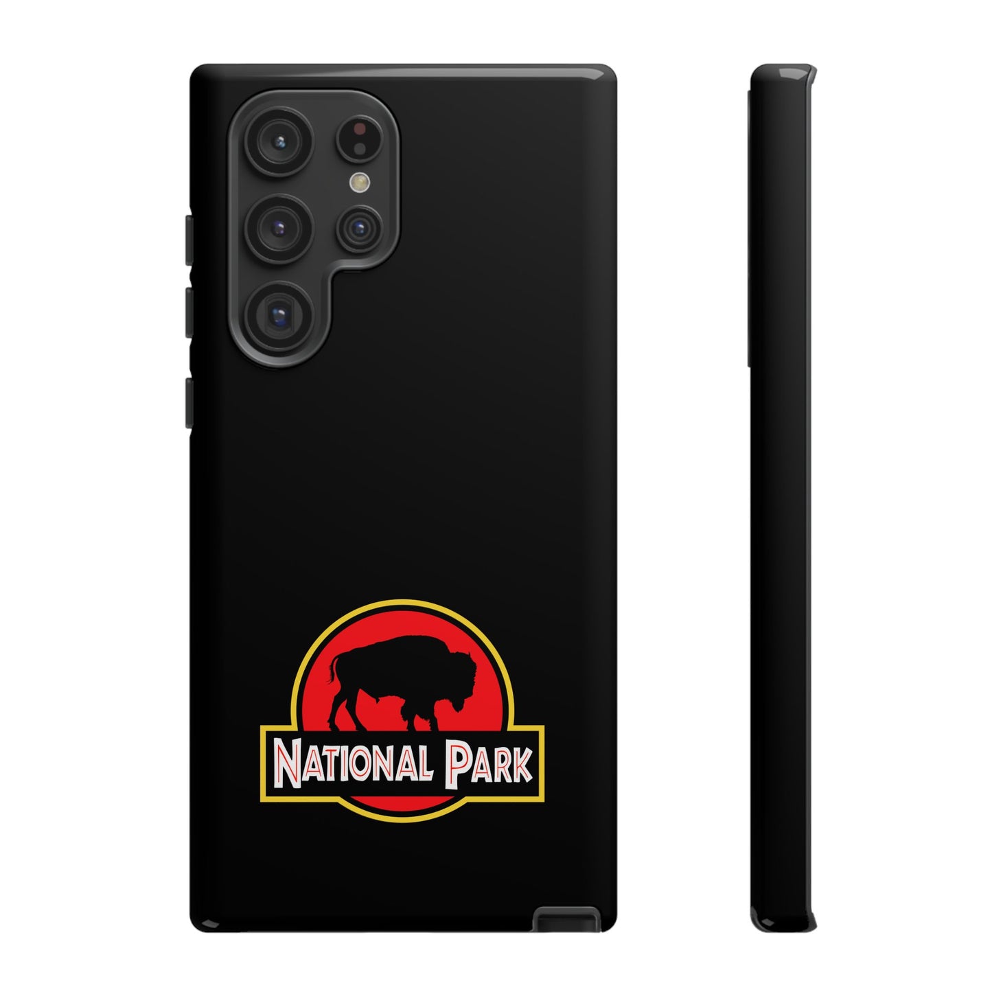 Bison National Park Phone Case - Parody Logo