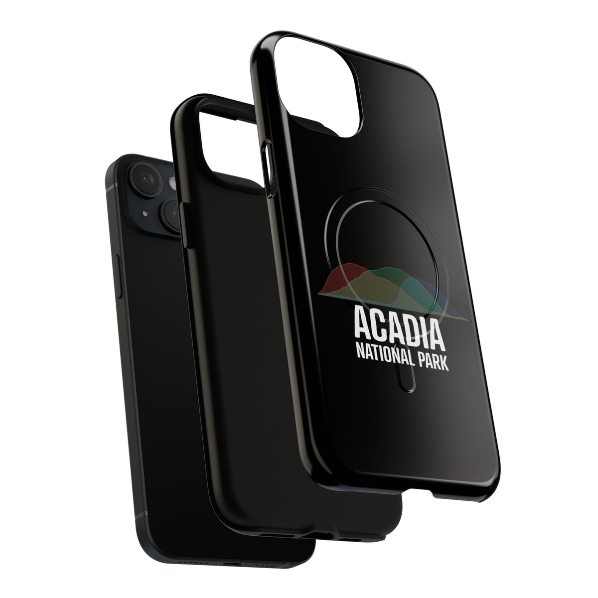 Acadia National Park iPhone Case with MagSafe - Histogram Design