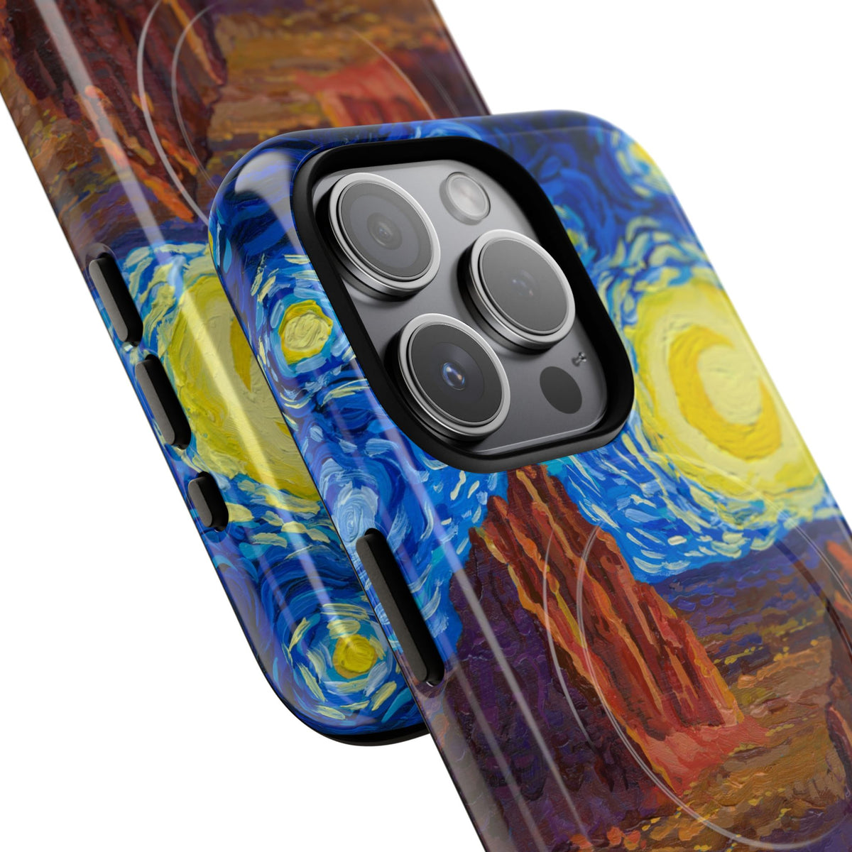 Capitol Reef National Park iPhone Case with MagSafe - Starry Night