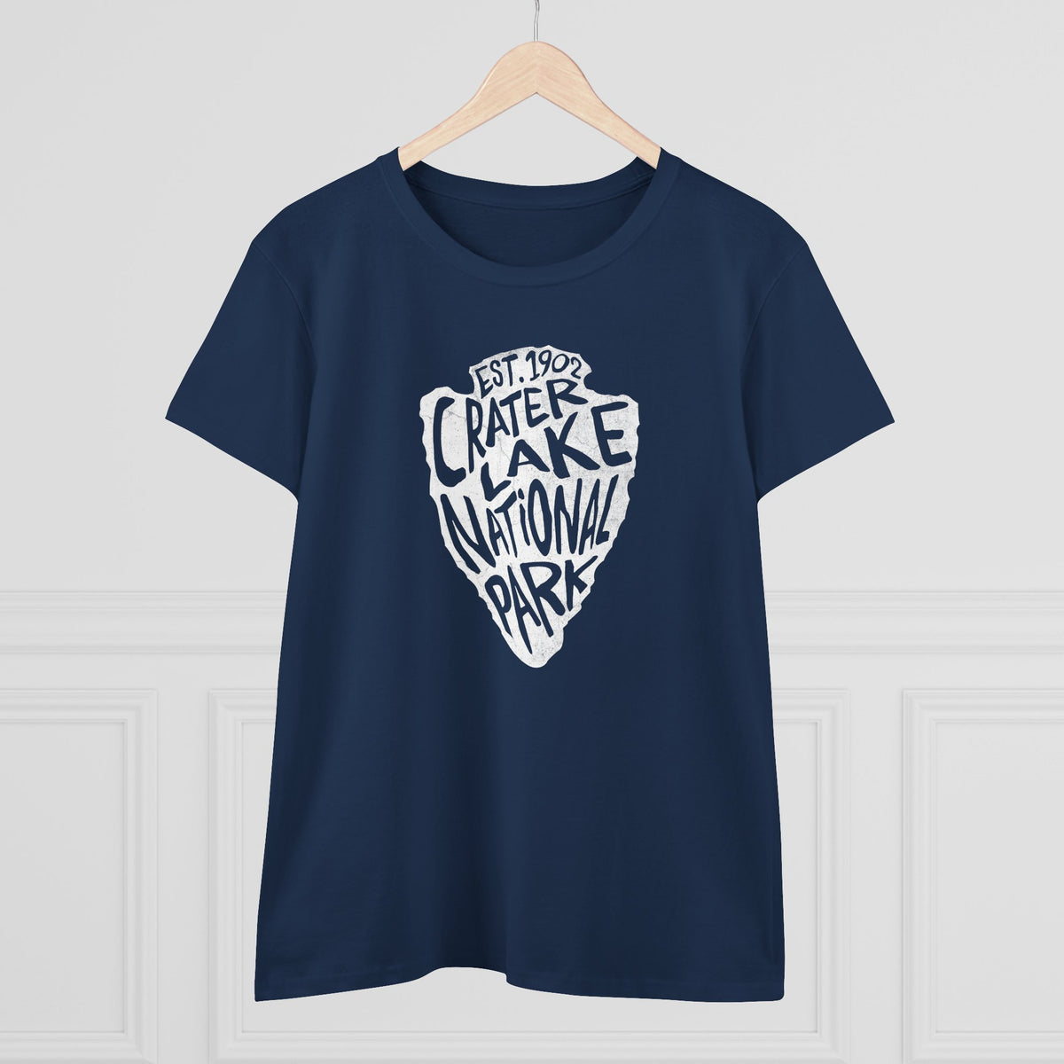 Crater Lake National Park Women's T-Shirt - Arrowhead Design