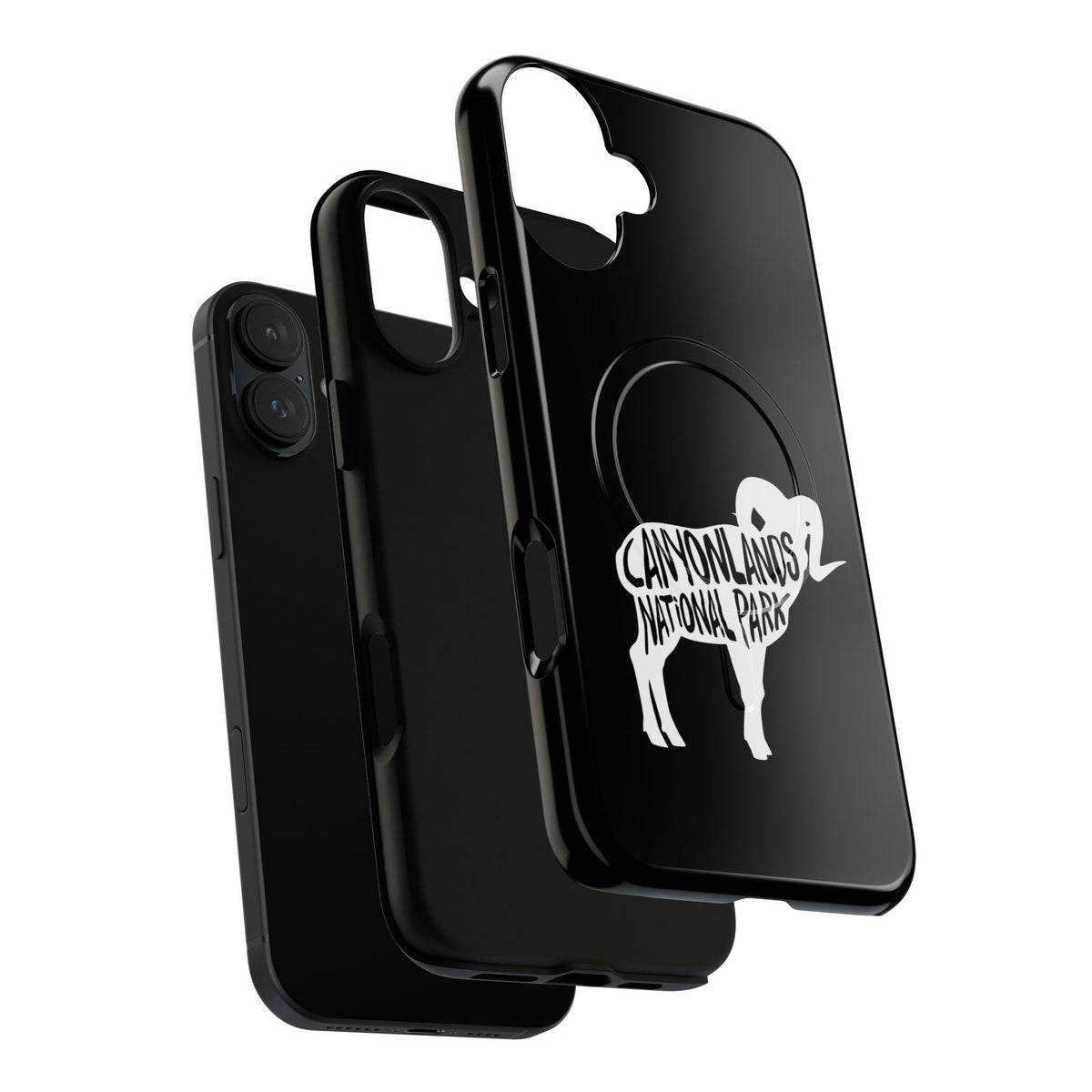 Canyonlands National Park iPhone Case with MagSafe - Bighorn Sheep Design