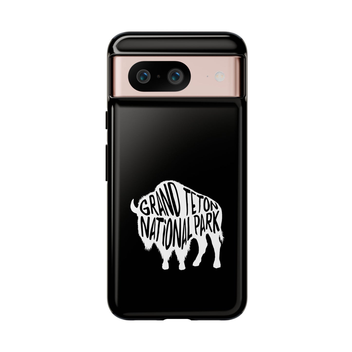 Grand Teton National Park Phone Case - Bison Design