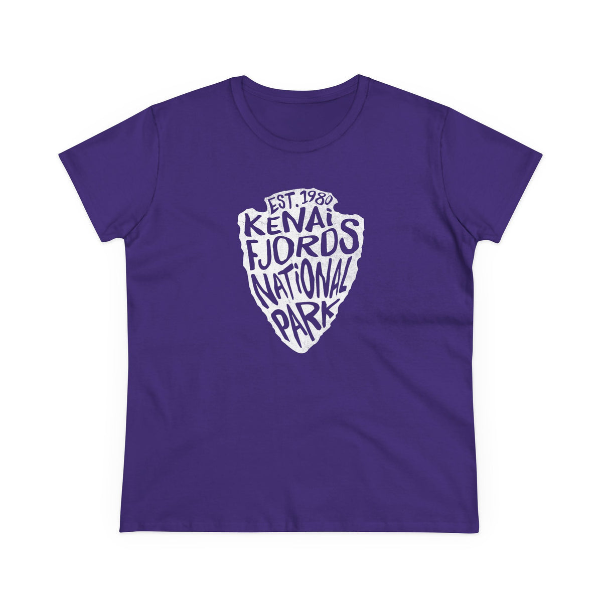 Kenai Fjords National Park Women's T-Shirt - Arrowhead Design