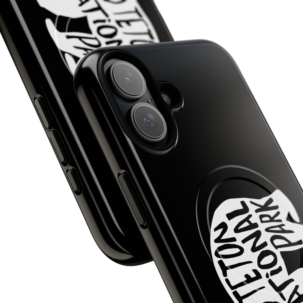Grand Teton National Park iPhone Case with MagSafe - Grizzly Bear Design
