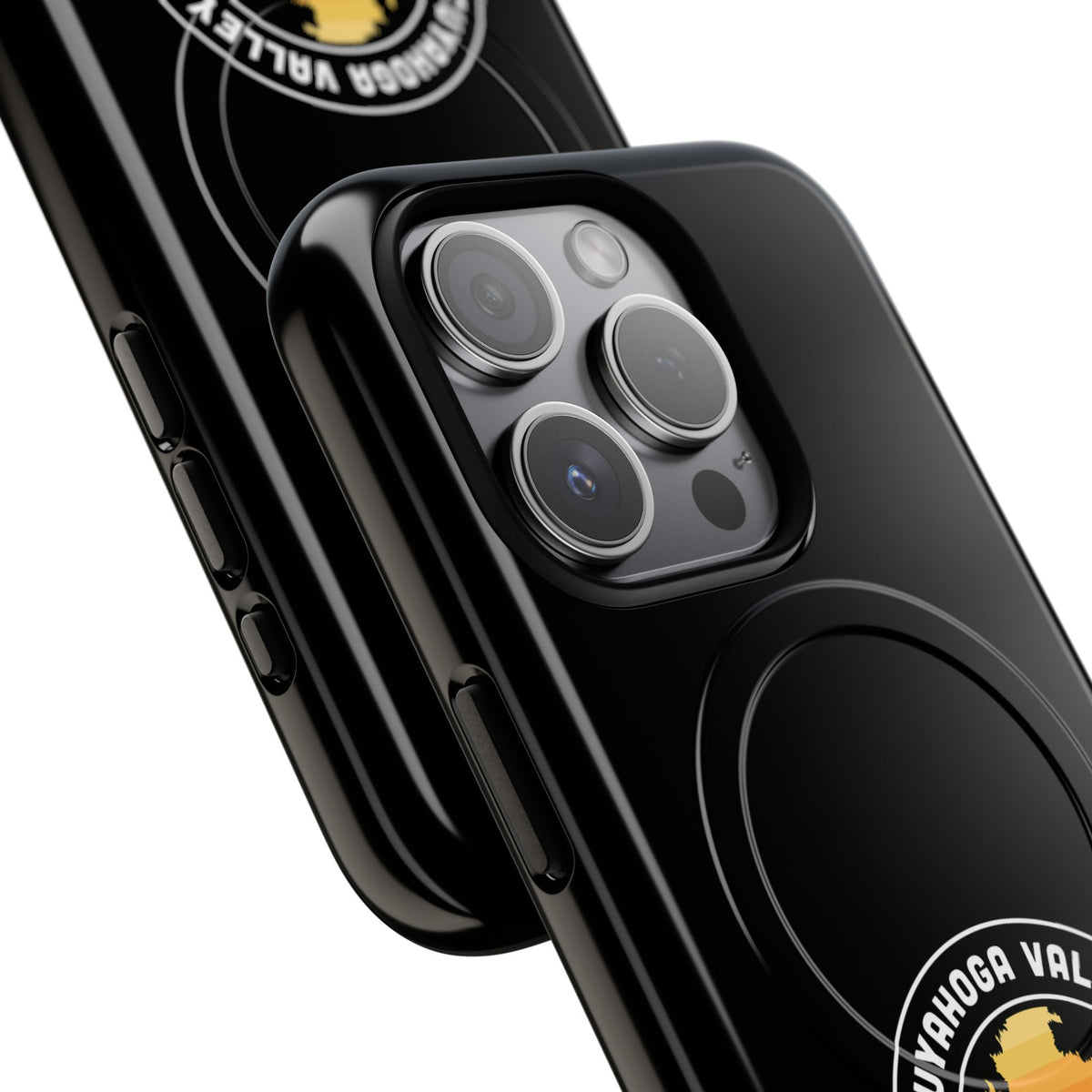 Cuyahoga Valley National Park iPhone Case with MagSafe - Round Emblem Design