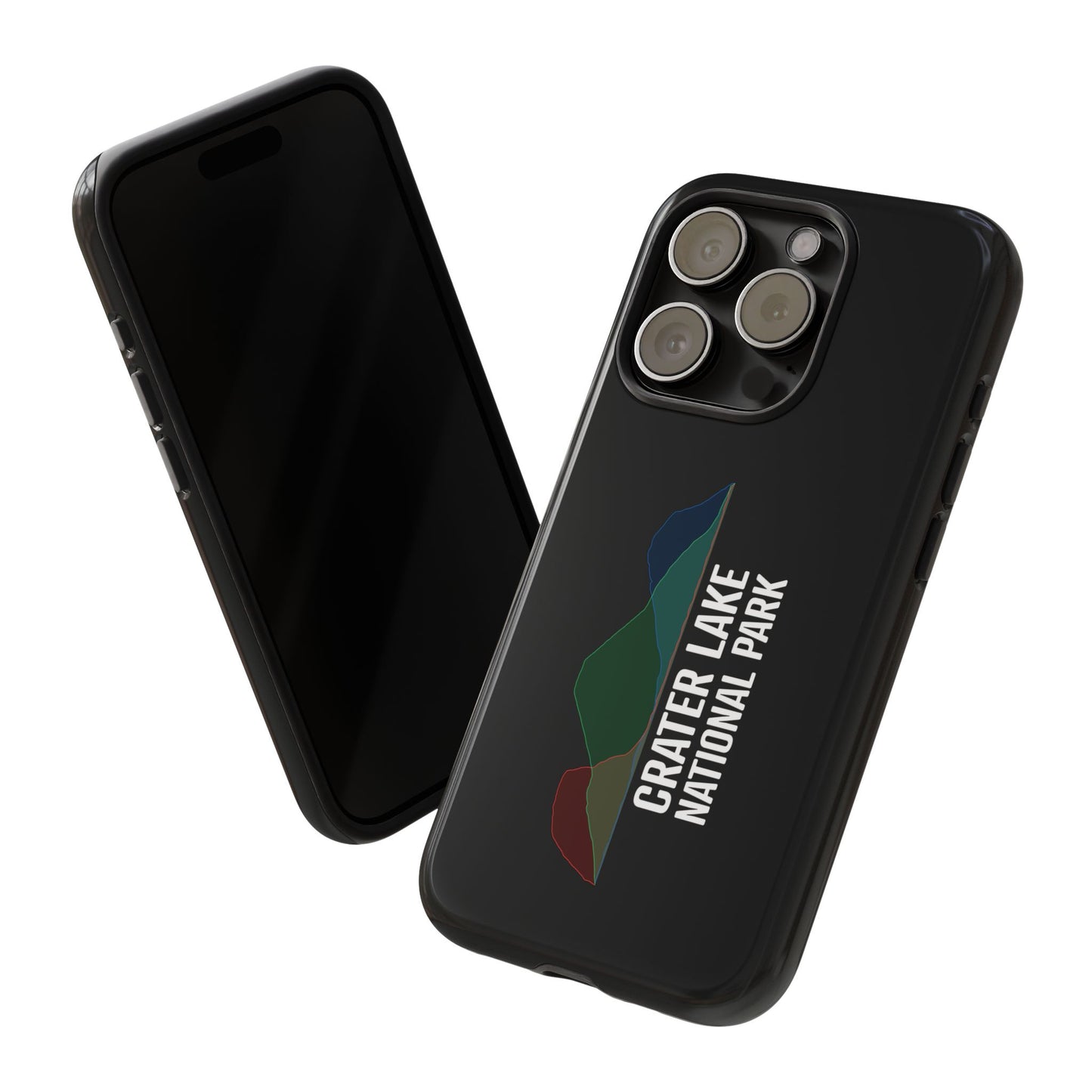 Crater Lake National Park Phone Case - Histogram Design