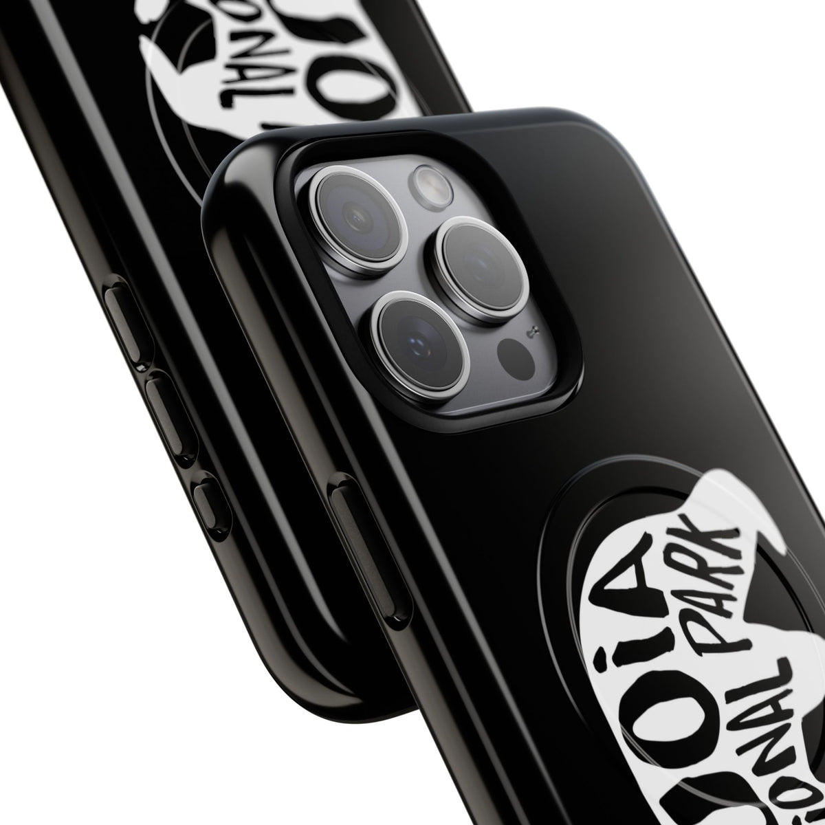 Sequoia National Park iPhone Case with MagSafe - Black Bear Design