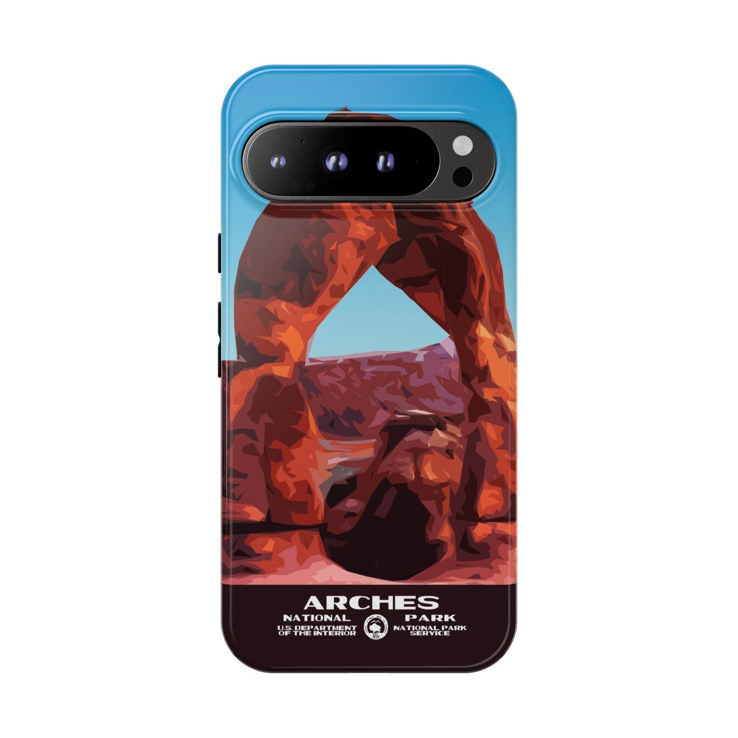 Arches National Park Phone Case - WPA Style