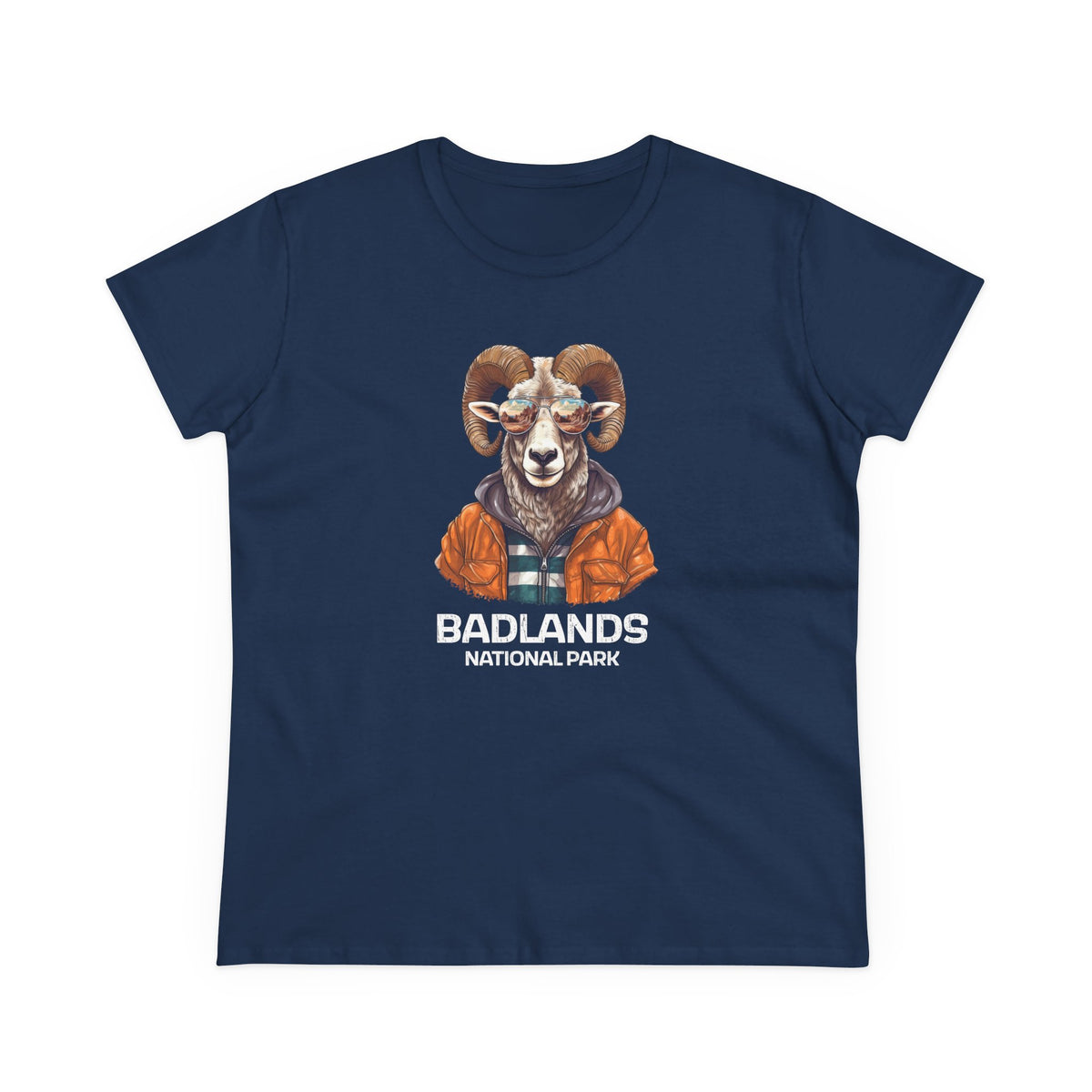 Badlands National Park Women's T-Shirt - Cool Bighorn Sheep