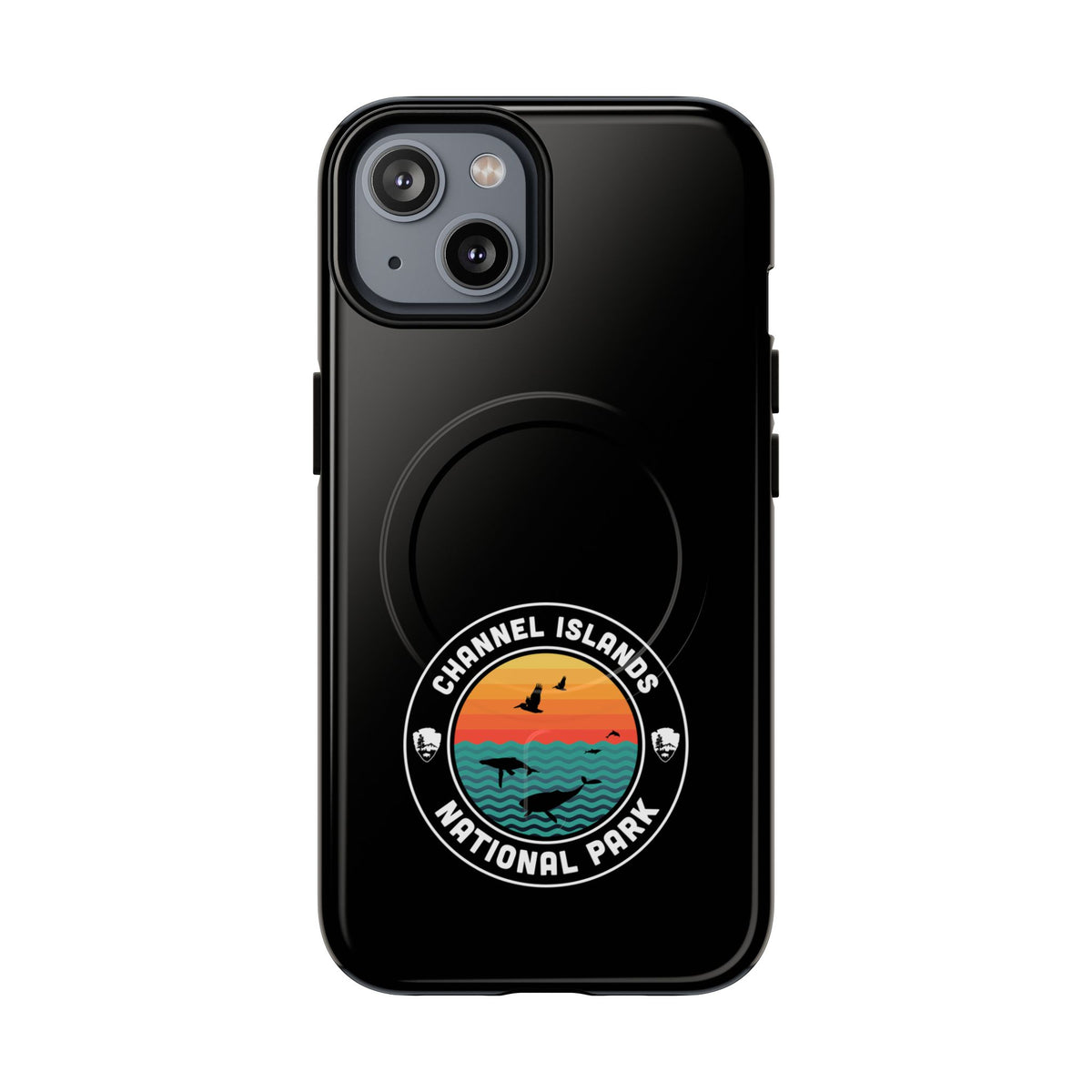 Channel Islands National Park iPhone Case with MagSafe - Round Emblem Design