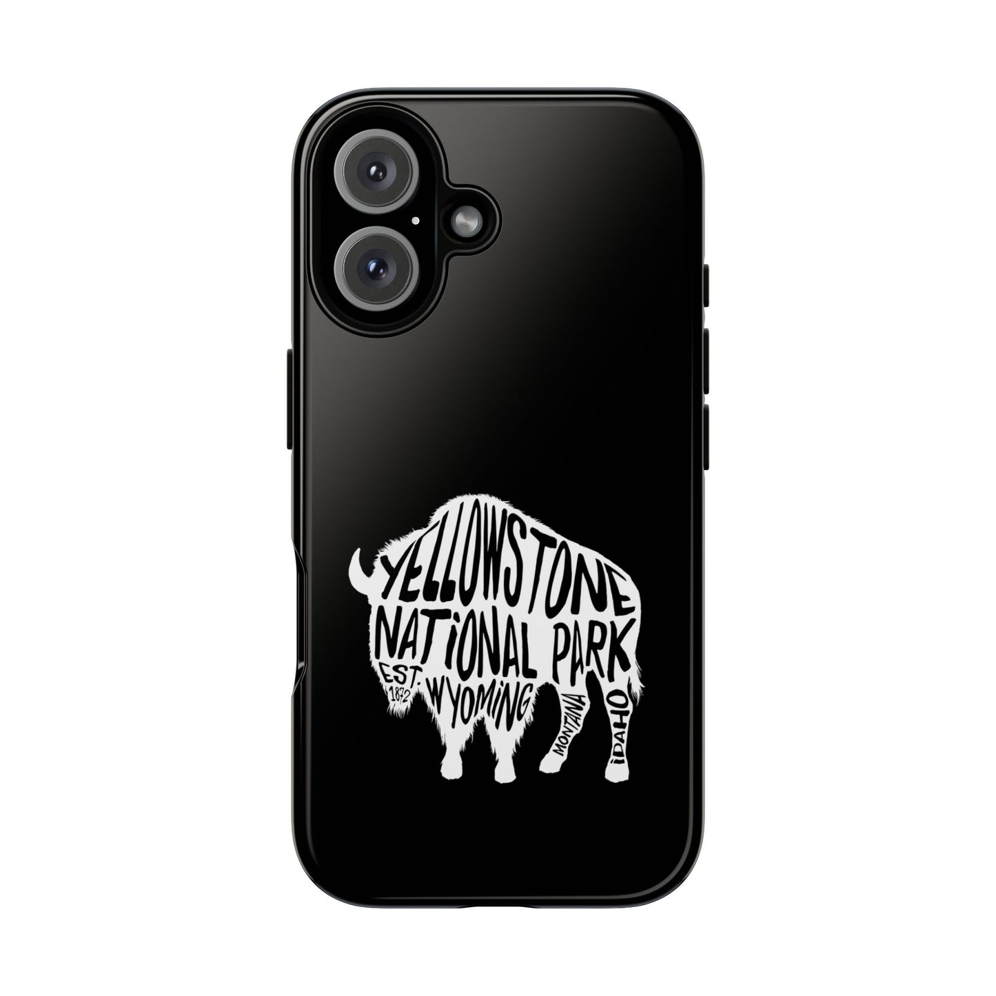 Yellowstone National Park Phone Case - Bison Design