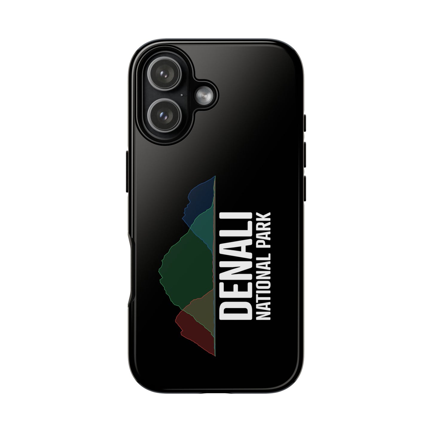 Denali National Park Phone Case - Histogram Design