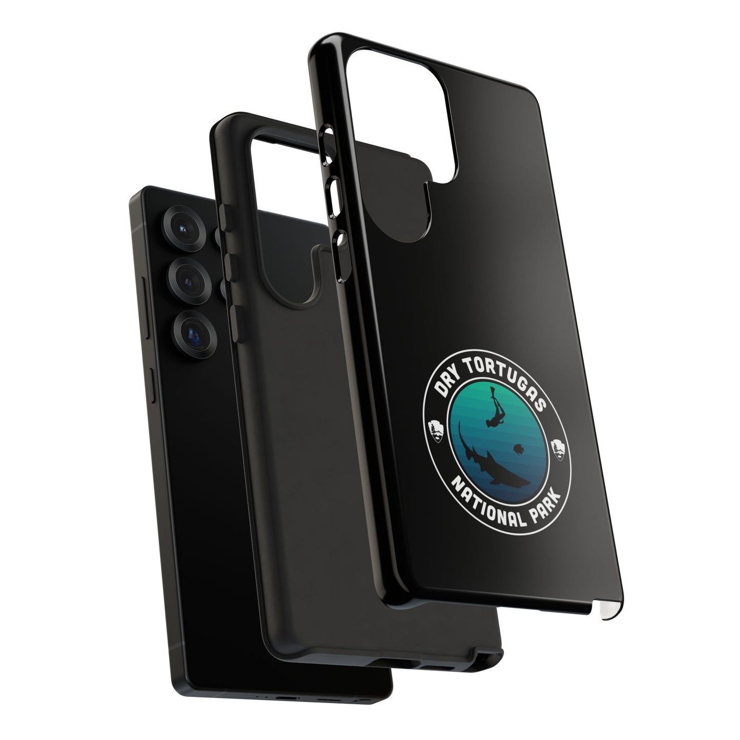Dry Tortugas National Park Phone Case - Round Emblem Design
