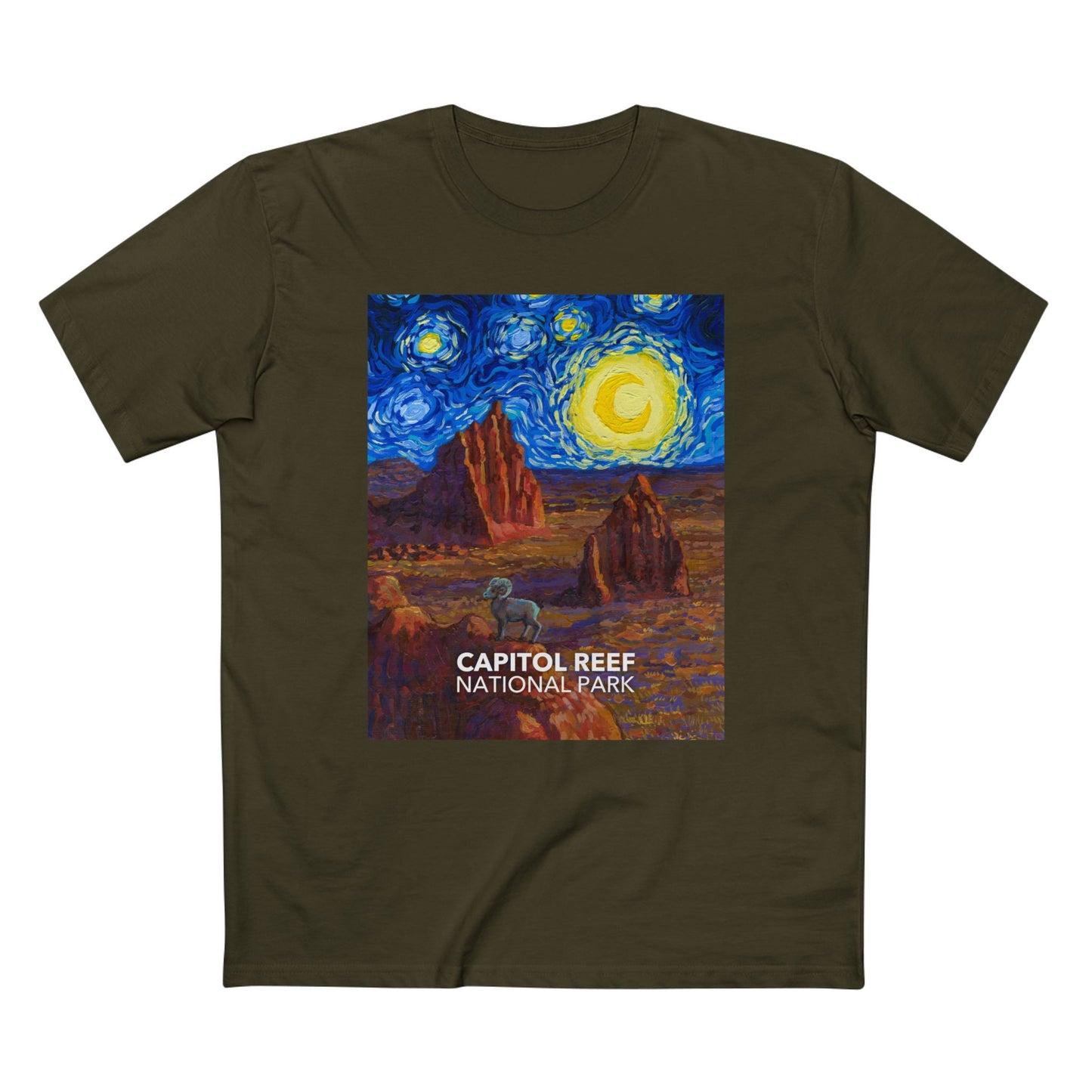 Capitol Reef National Park T-Shirt - The Starry Night
