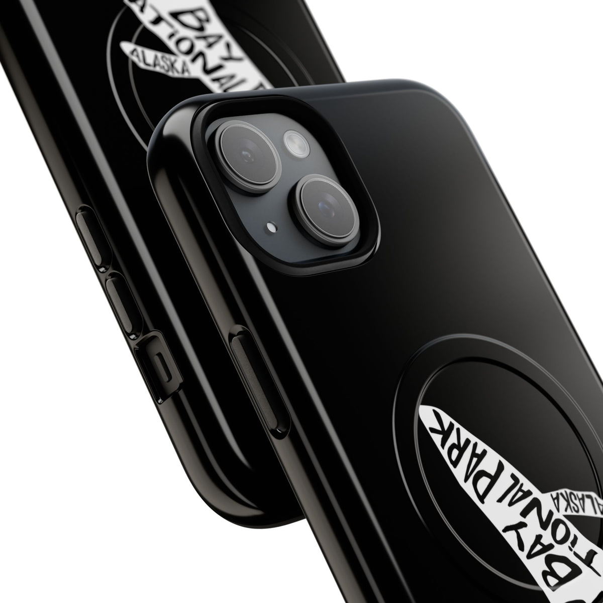 Glacier Bay National Park iPhone Case with MagSafe - Humpback Whale Design