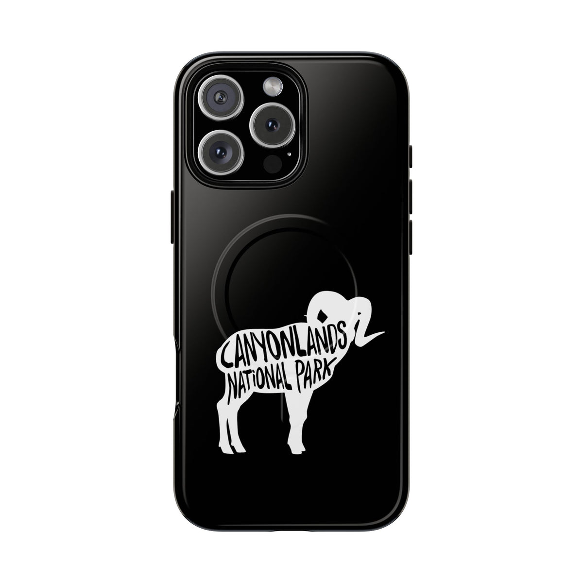 Canyonlands National Park iPhone Case with MagSafe - Bighorn Sheep Design