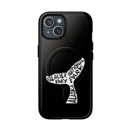 Glacier Bay National Park iPhone Case with MagSafe - Humpback Whale Tail Design