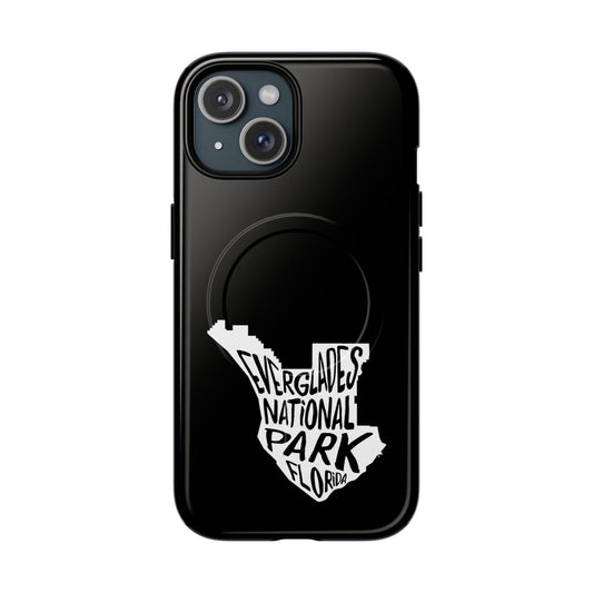 Everglades National Park iPhone Case with MagSafe - Map Design