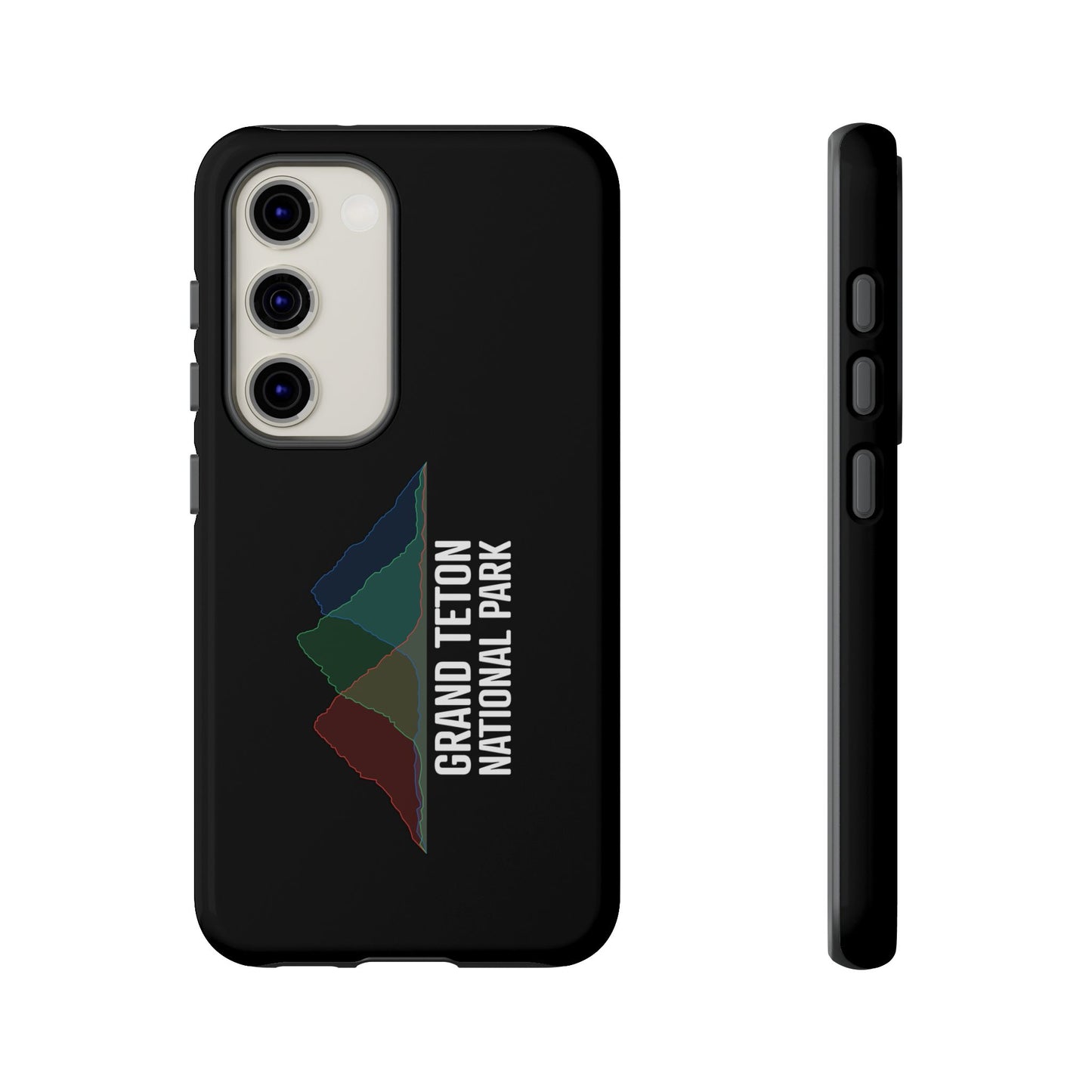Grand Teton National Park Phone Case - Histogram Design